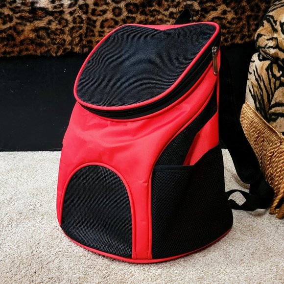 Pet Carrier Backpack Small Dog Or Cat / Kitten .. Bran New! - Picture 1 of 5